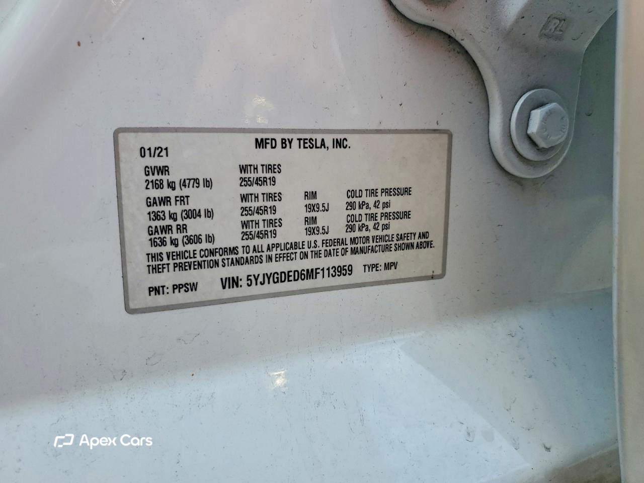 Tesla Model Y 2021