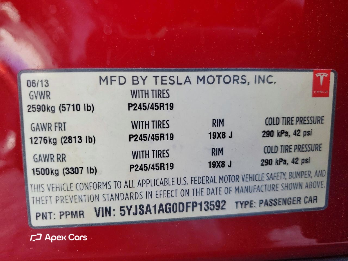 Tesla Model S 2013
