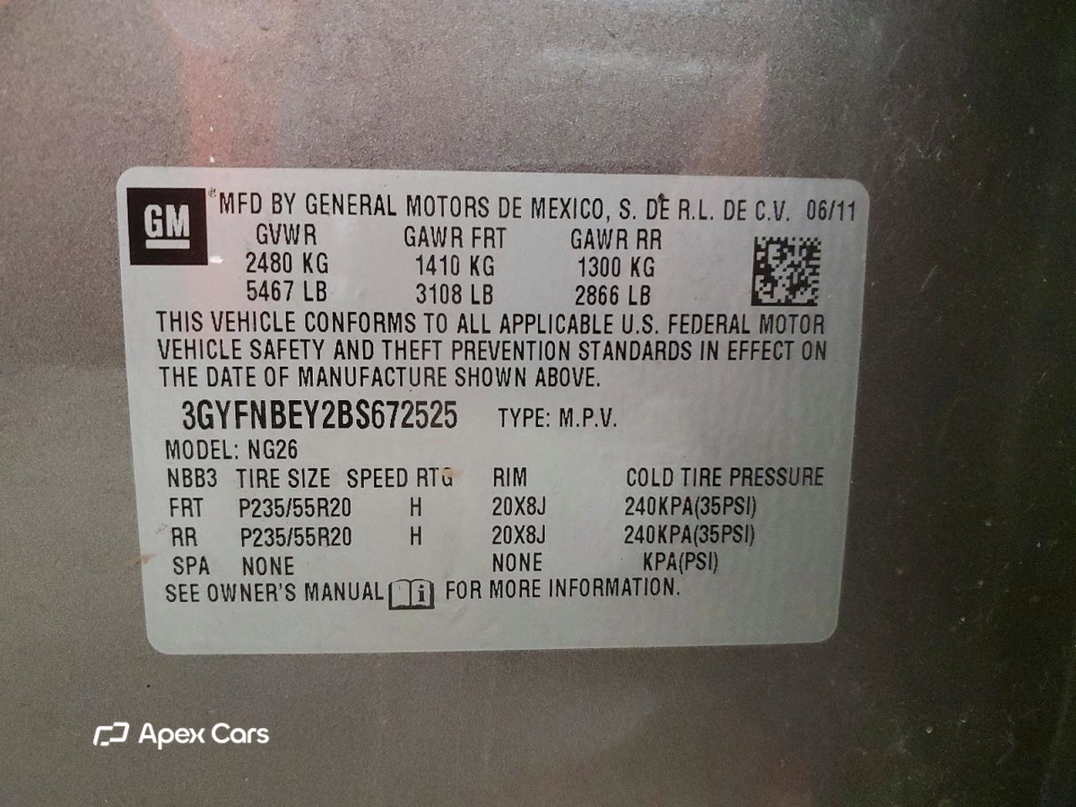 Cadillac SRX 2011