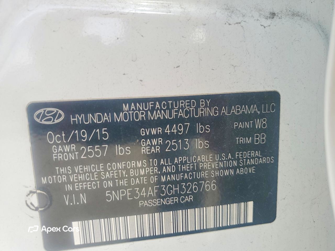 Hyundai Sonata 2016