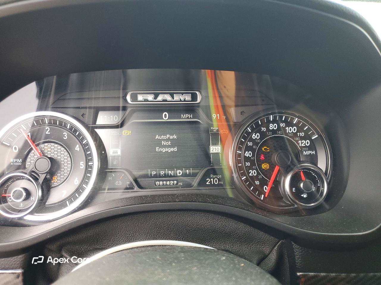 RAM 1500 2019