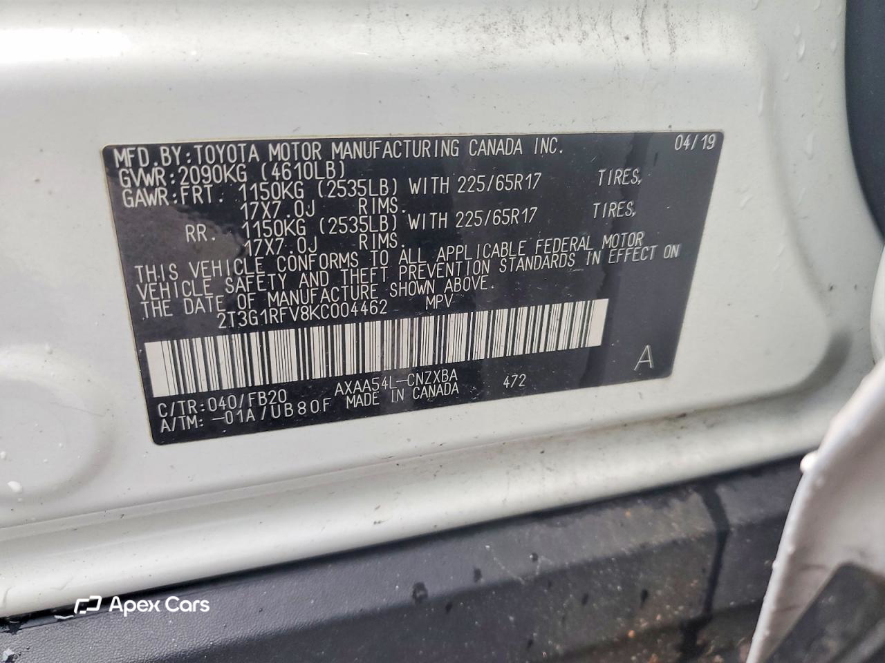 Toyota RAV 4 2019