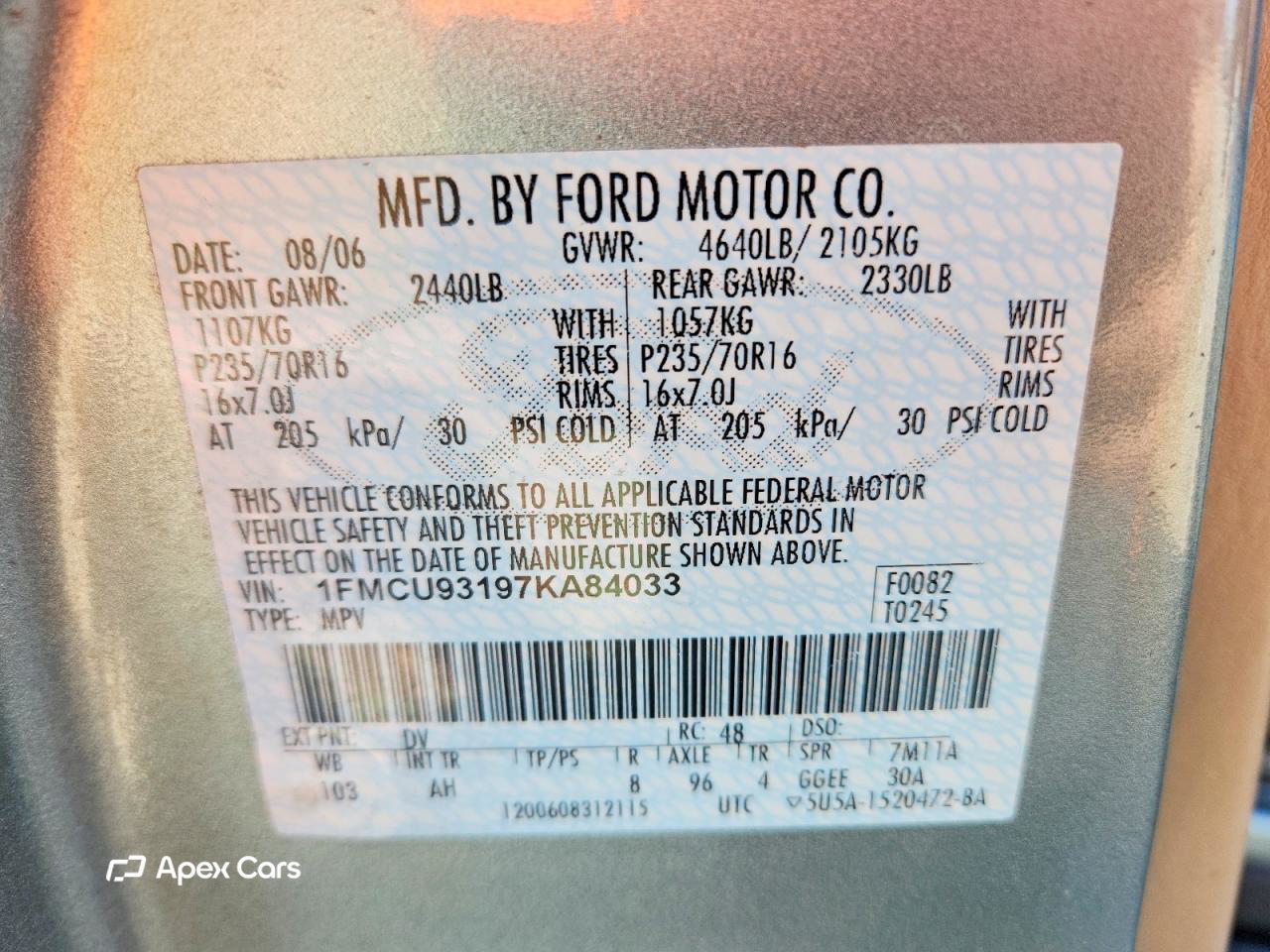 Ford Escape 2007