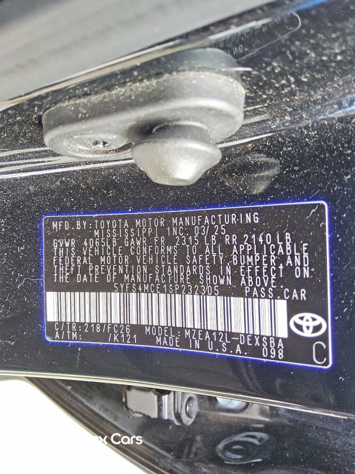 Toyota Corolla 2025