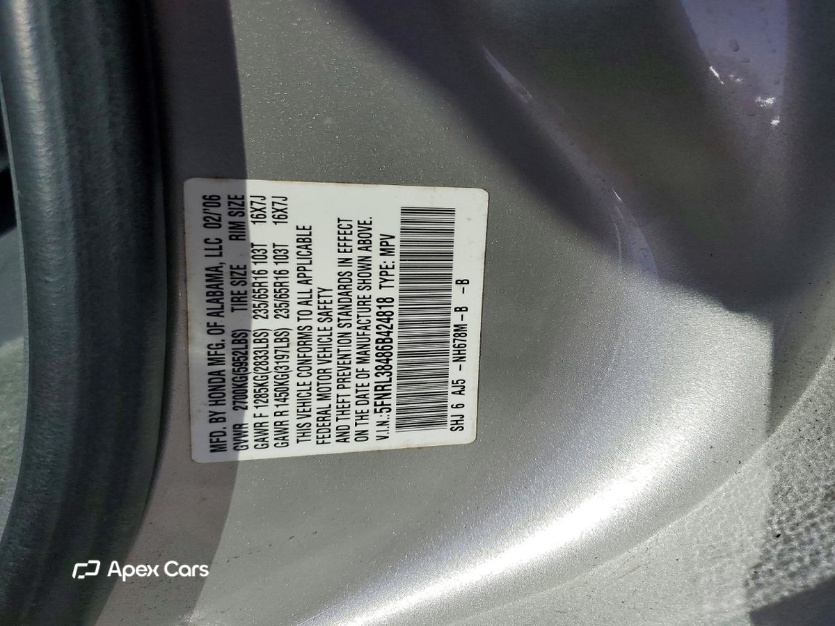 Honda Odyssey 2006