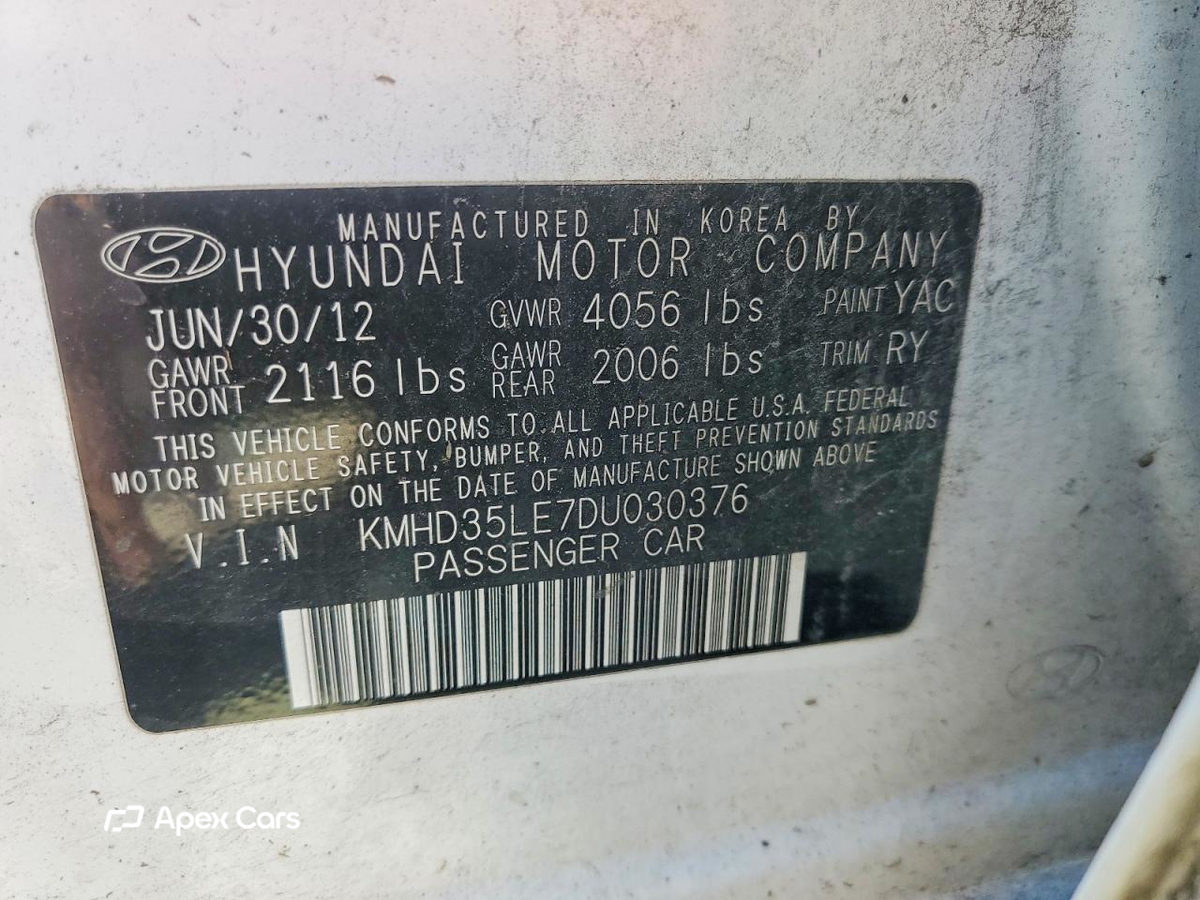 Hyundai Elantra 2013