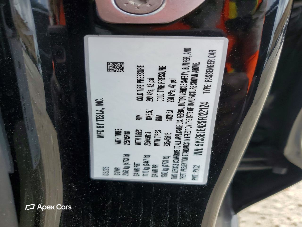 Tesla Model 3 2025