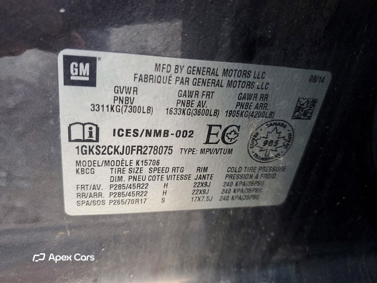 GMC Yukon 2015