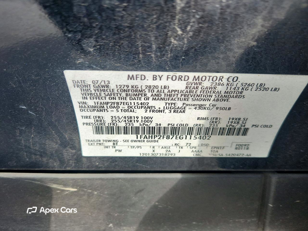 Ford Taurus 2014