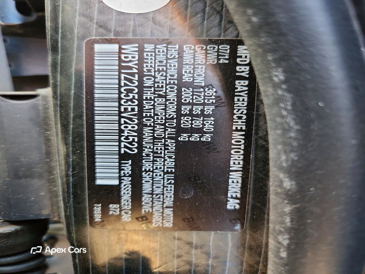 BMW i3 2014