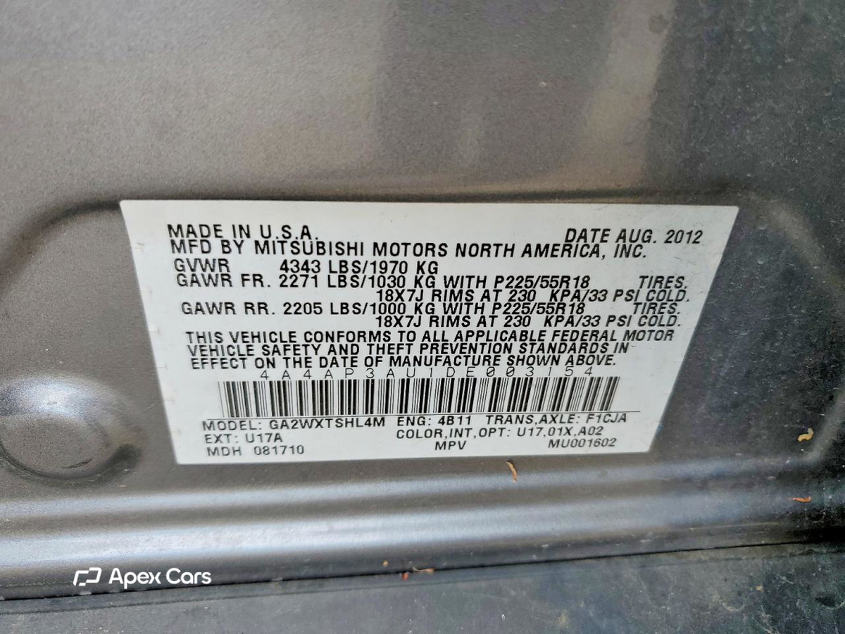 Mitsubishi Outlander 2013