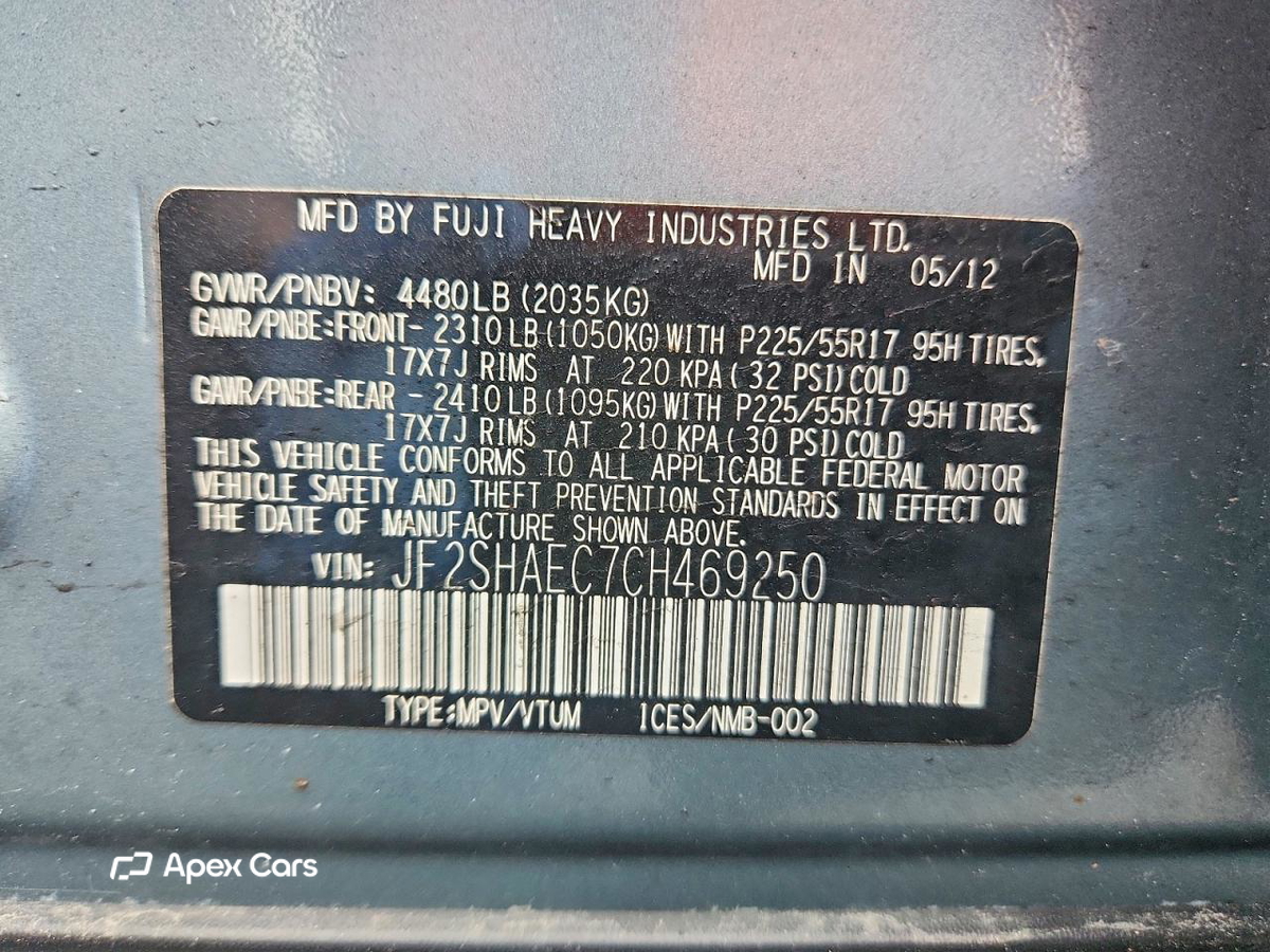 Subaru Forester 2012