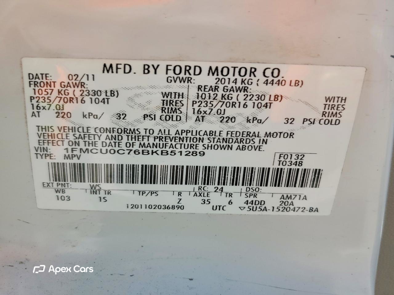 Ford Escape 2011