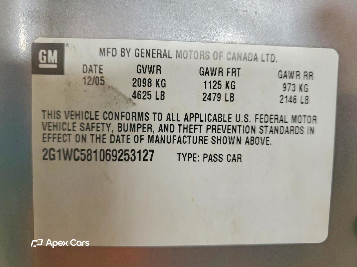 Chevrolet Impala 2006