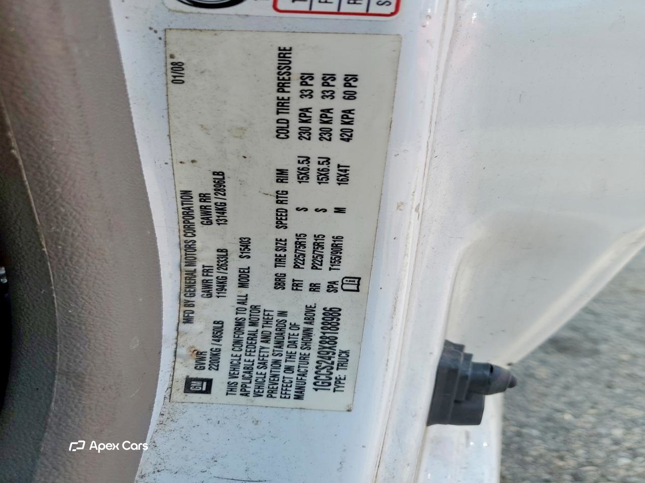 Chevrolet Colorado 2008