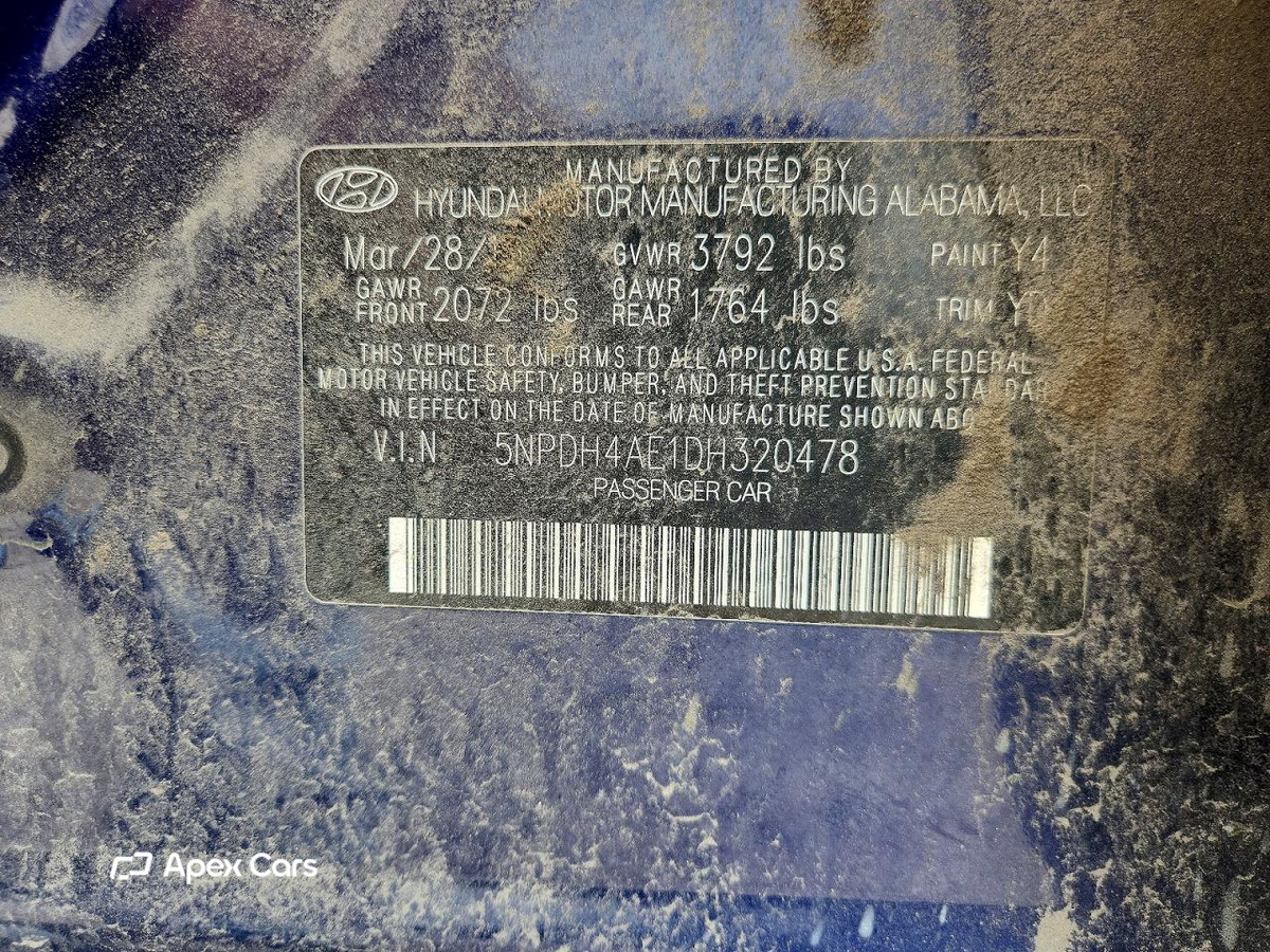 Hyundai Elantra 2013