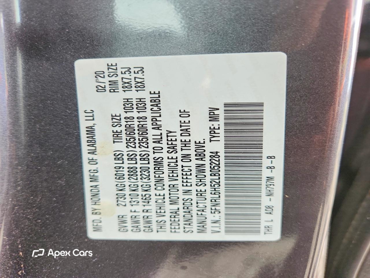 Honda Odyssey 2020