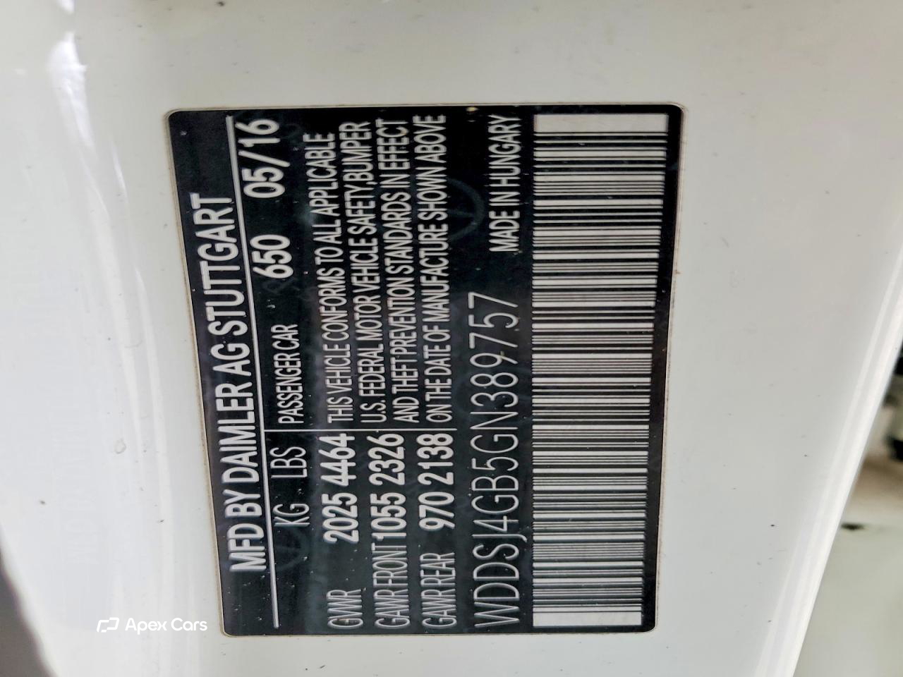 Mercedes-Benz CLA-klasse 2016