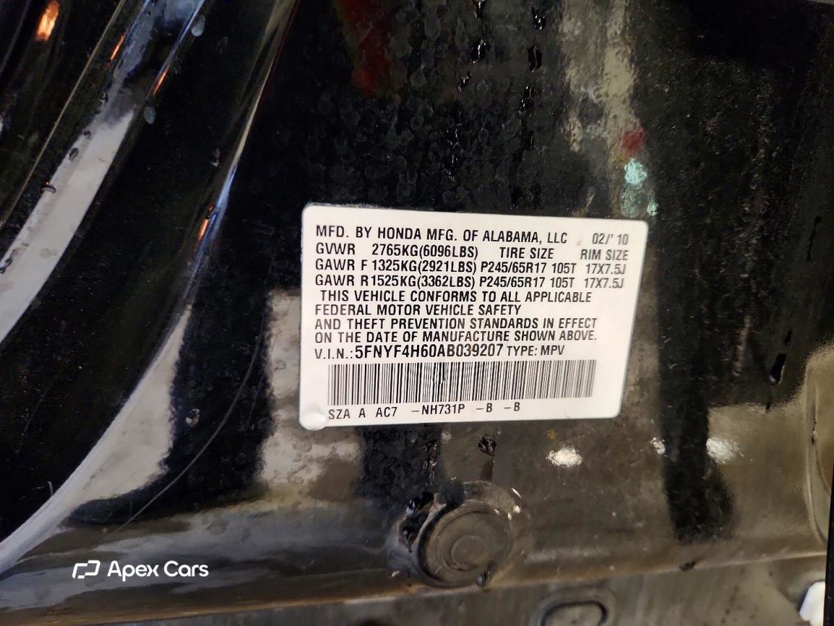 Honda Pilot 2010