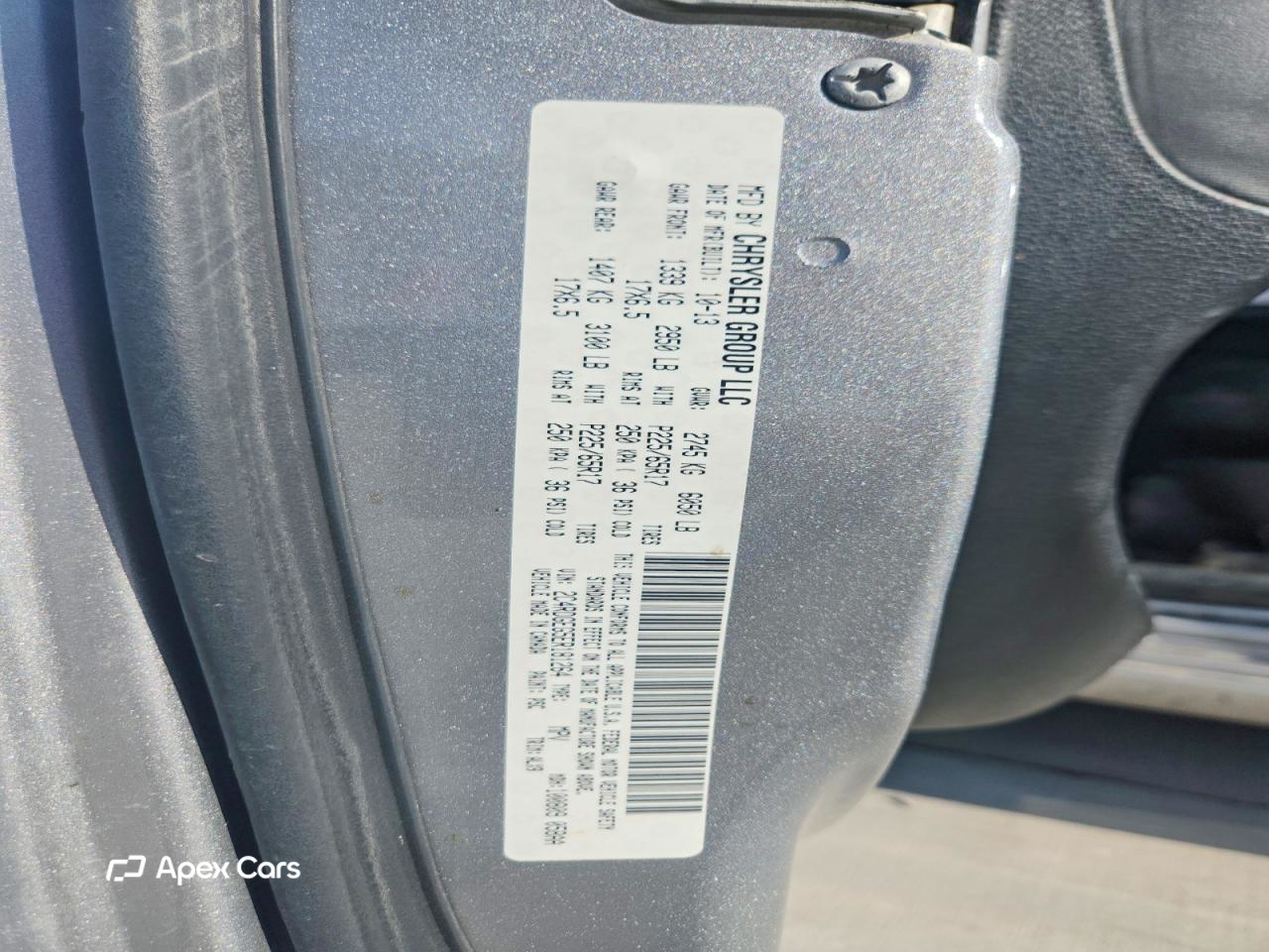 Dodge Caravan 2014