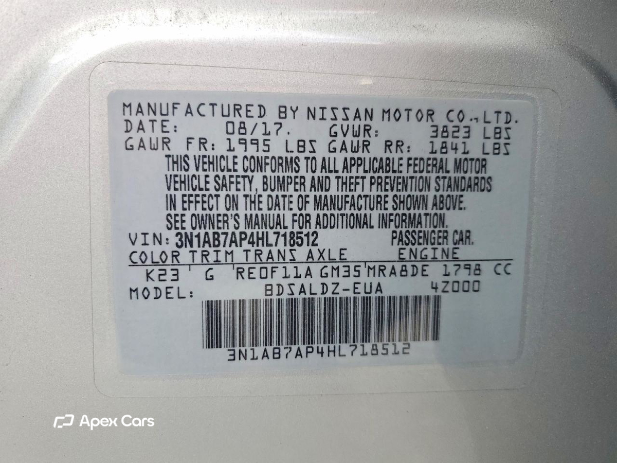 Nissan Sentra 2017