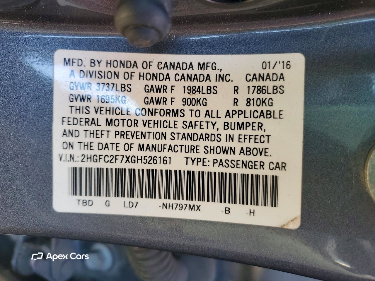 Honda Civic 2016