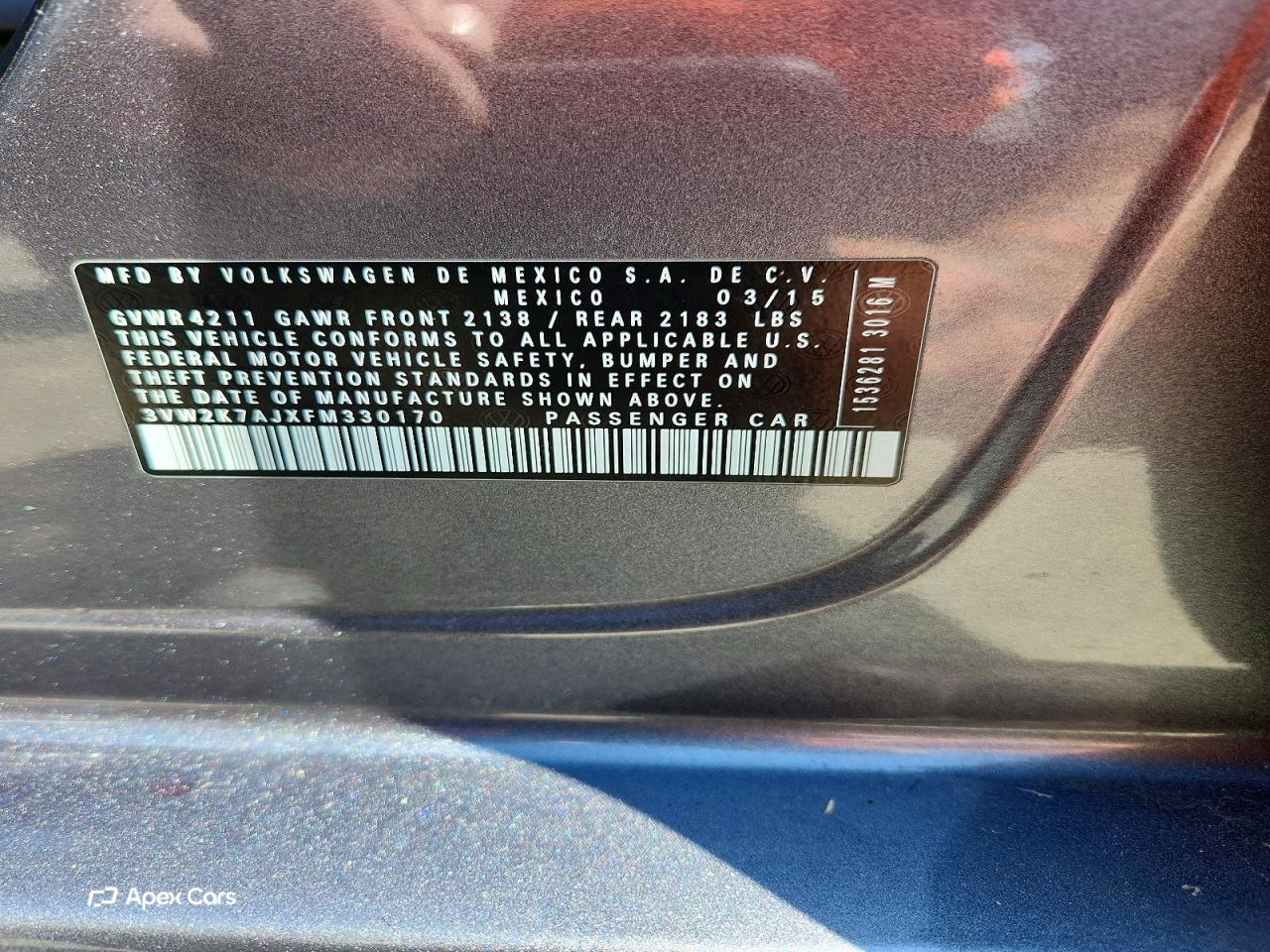 Volkswagen Jetta 2015