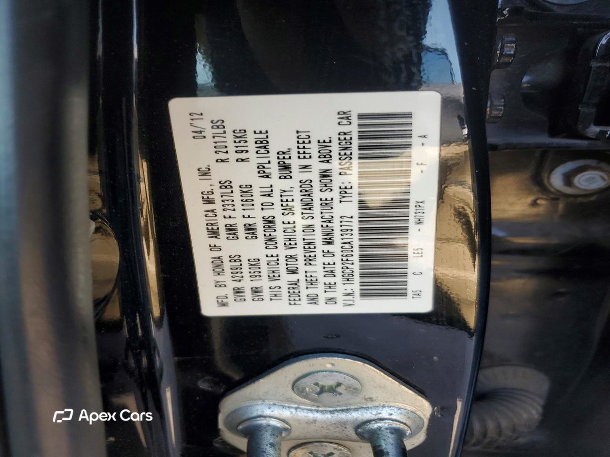 Honda Accord 2012