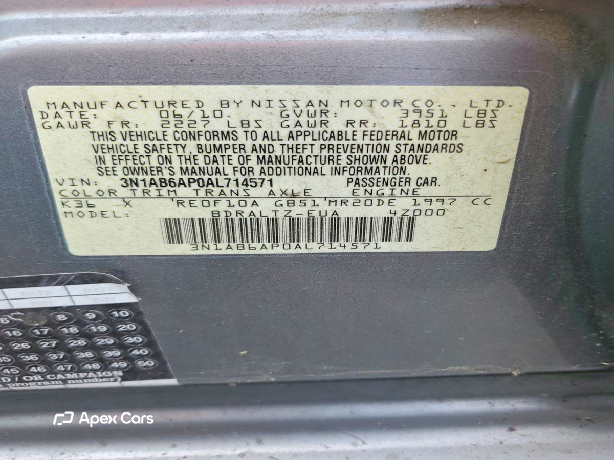 Nissan Sentra 2010