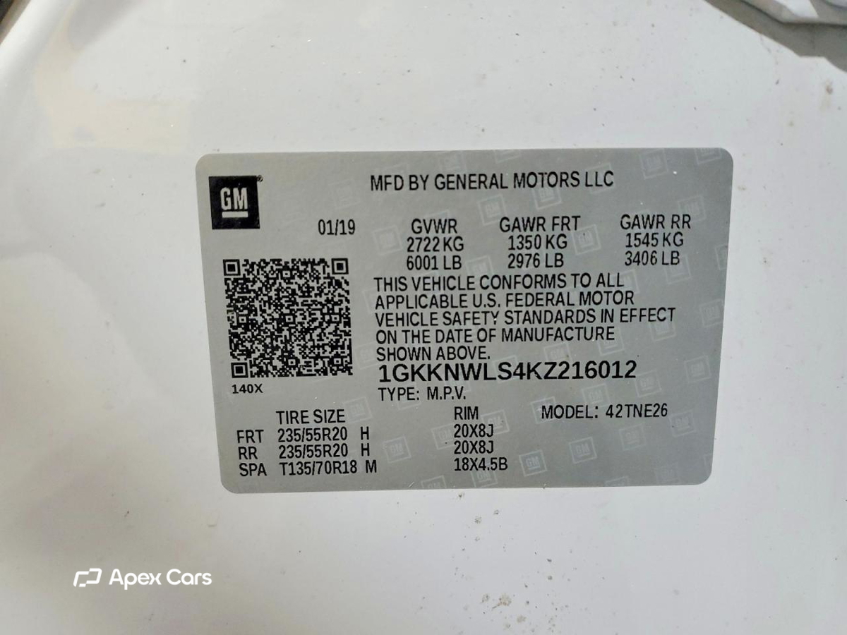 GMC Acadia 2019