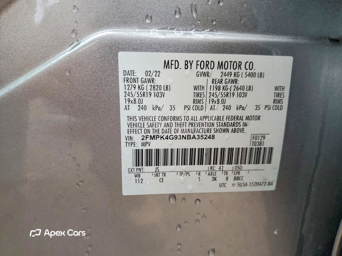 Ford Edge 2022