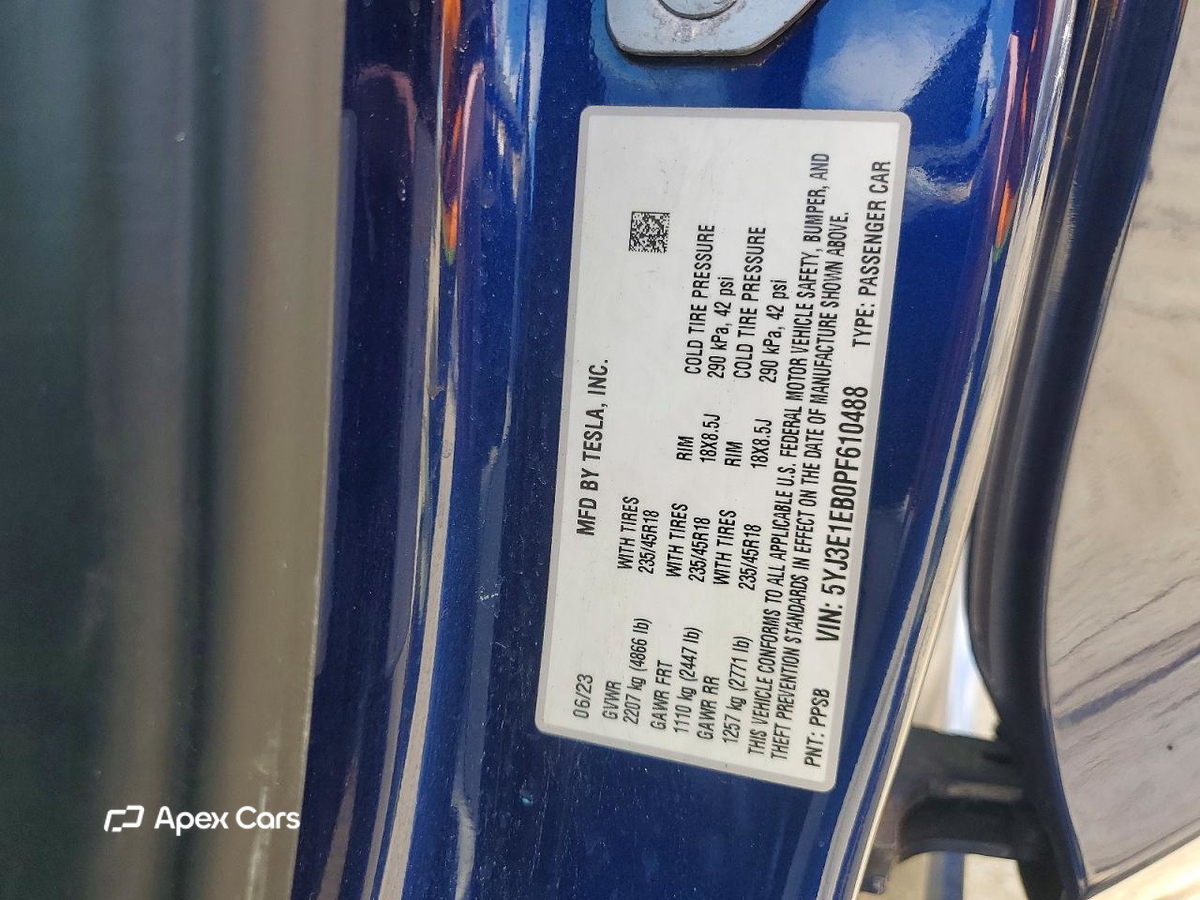Tesla Model 3 2023