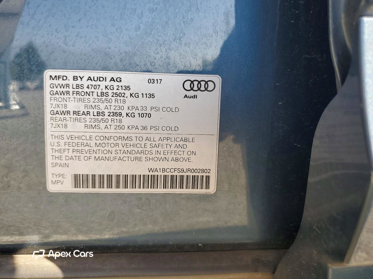 Audi Q3 2018