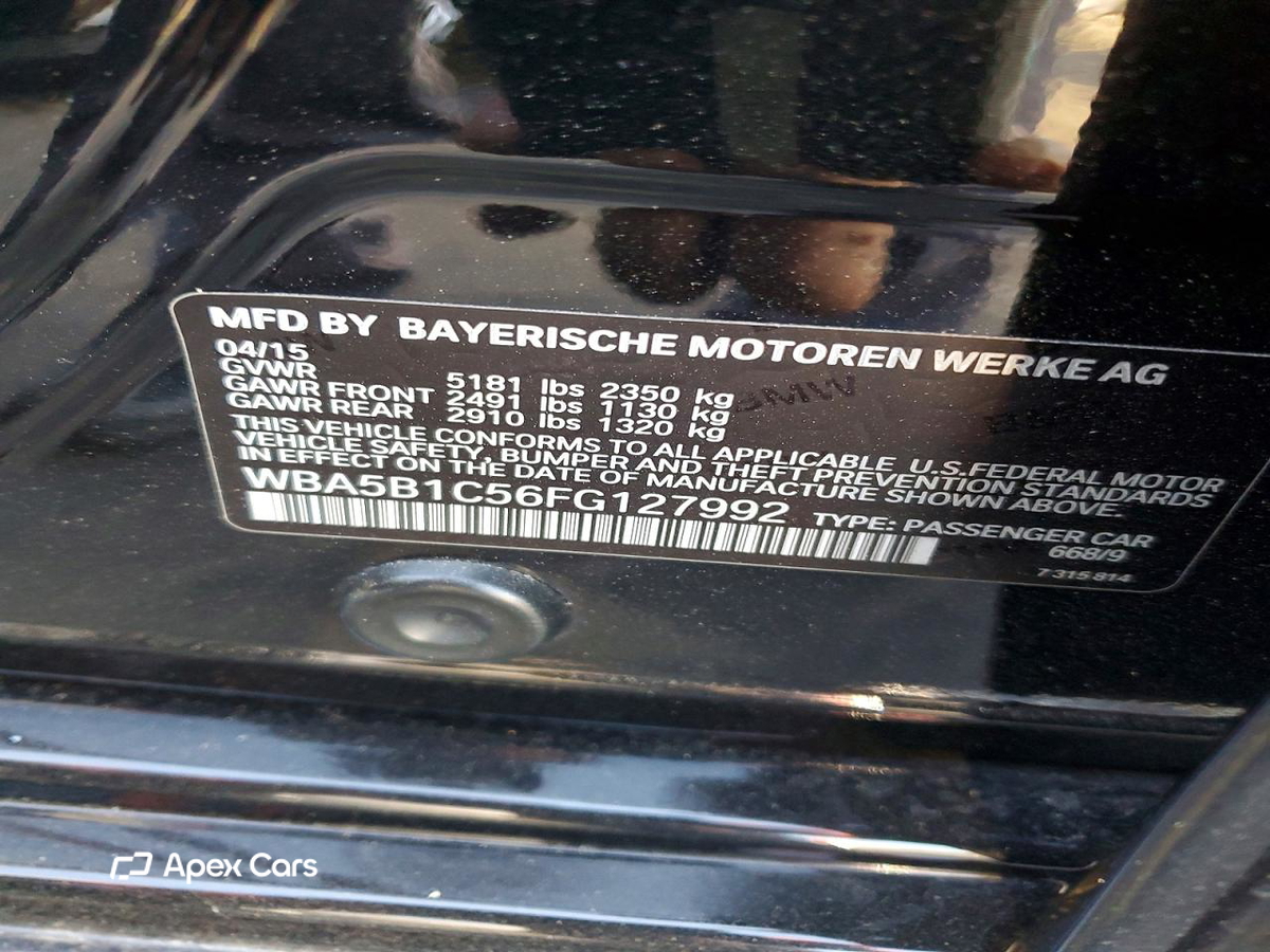 BMW Series 5 2015