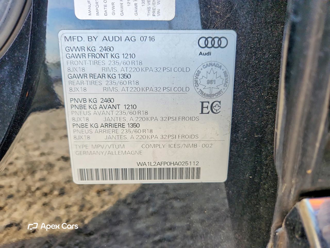 Audi Q5 2017