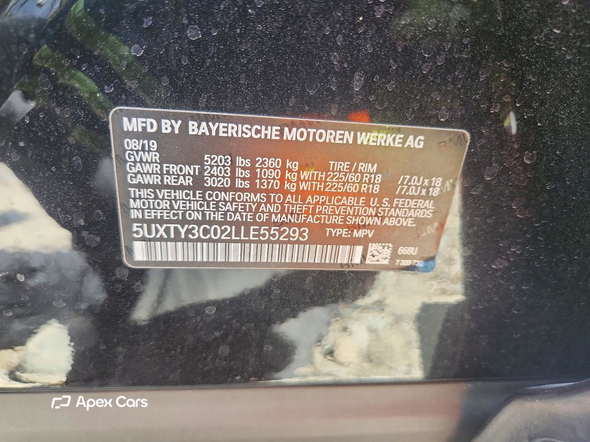 BMW X3 2020