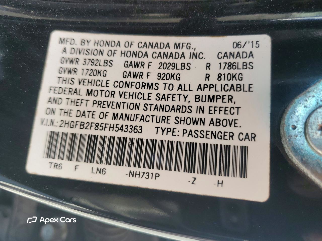 Honda Civic 2015