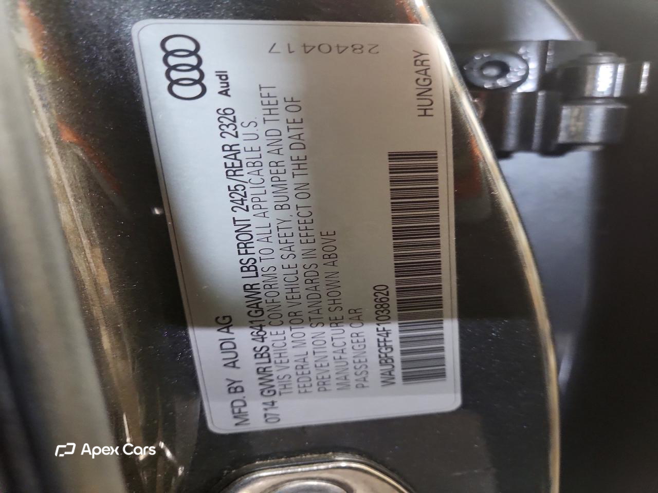 Audi A3 2015
