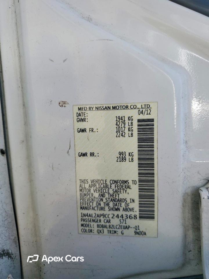 Nissan Altima 2012