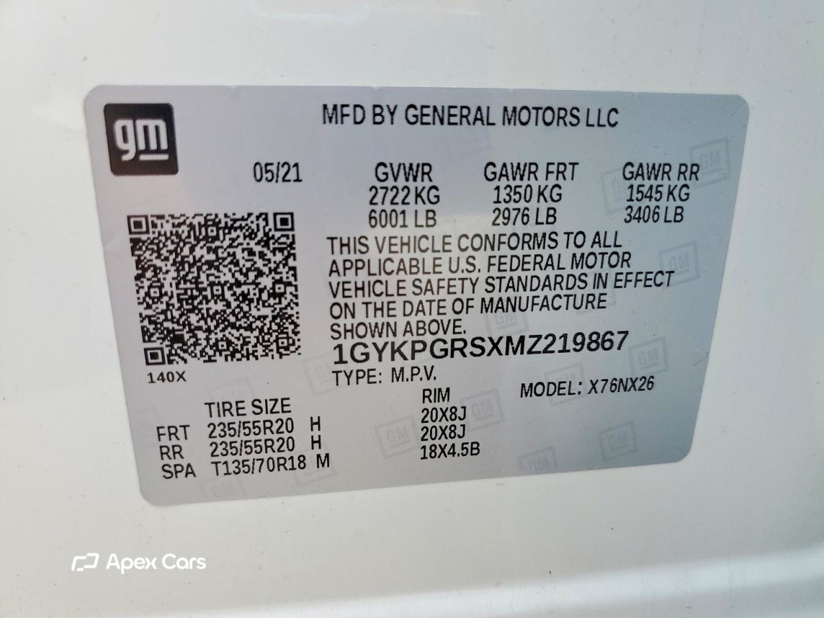 Cadillac XT6 2021
