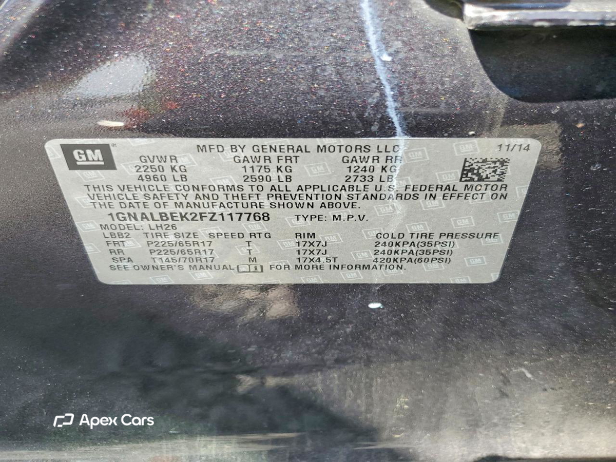 Chevrolet Equinox 2015