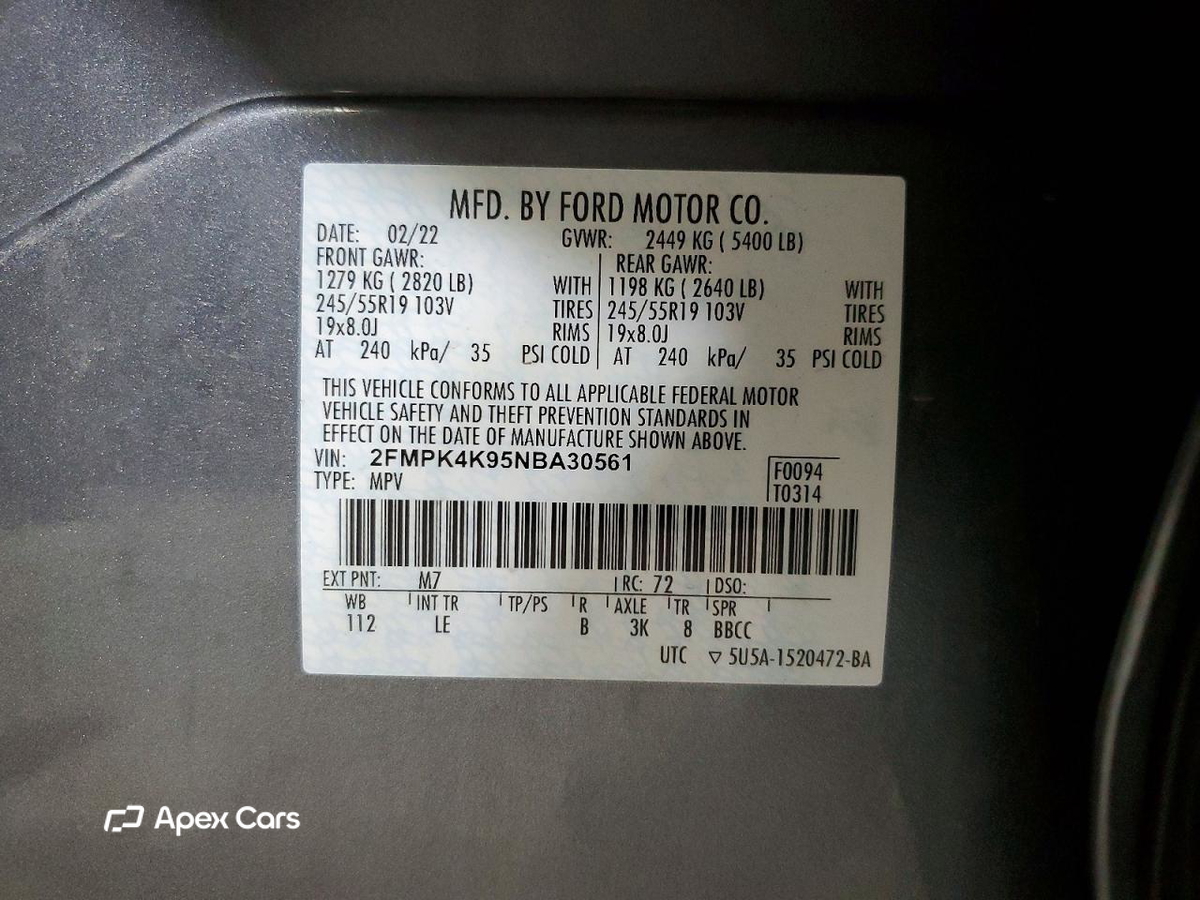 Ford Edge 2022