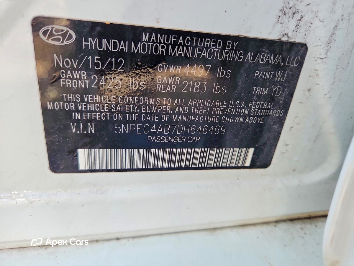 Hyundai Sonata 2013
