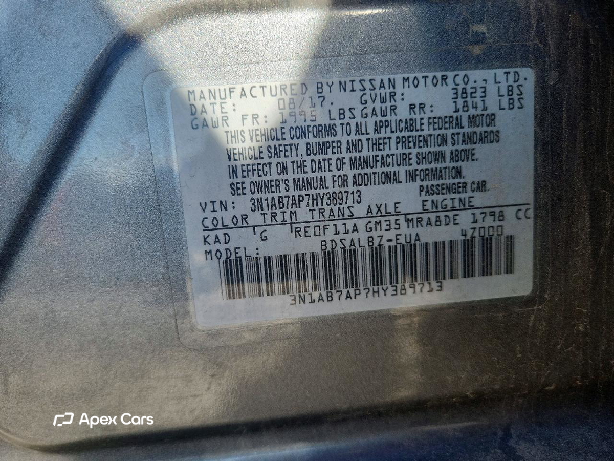 Nissan Sentra 2017