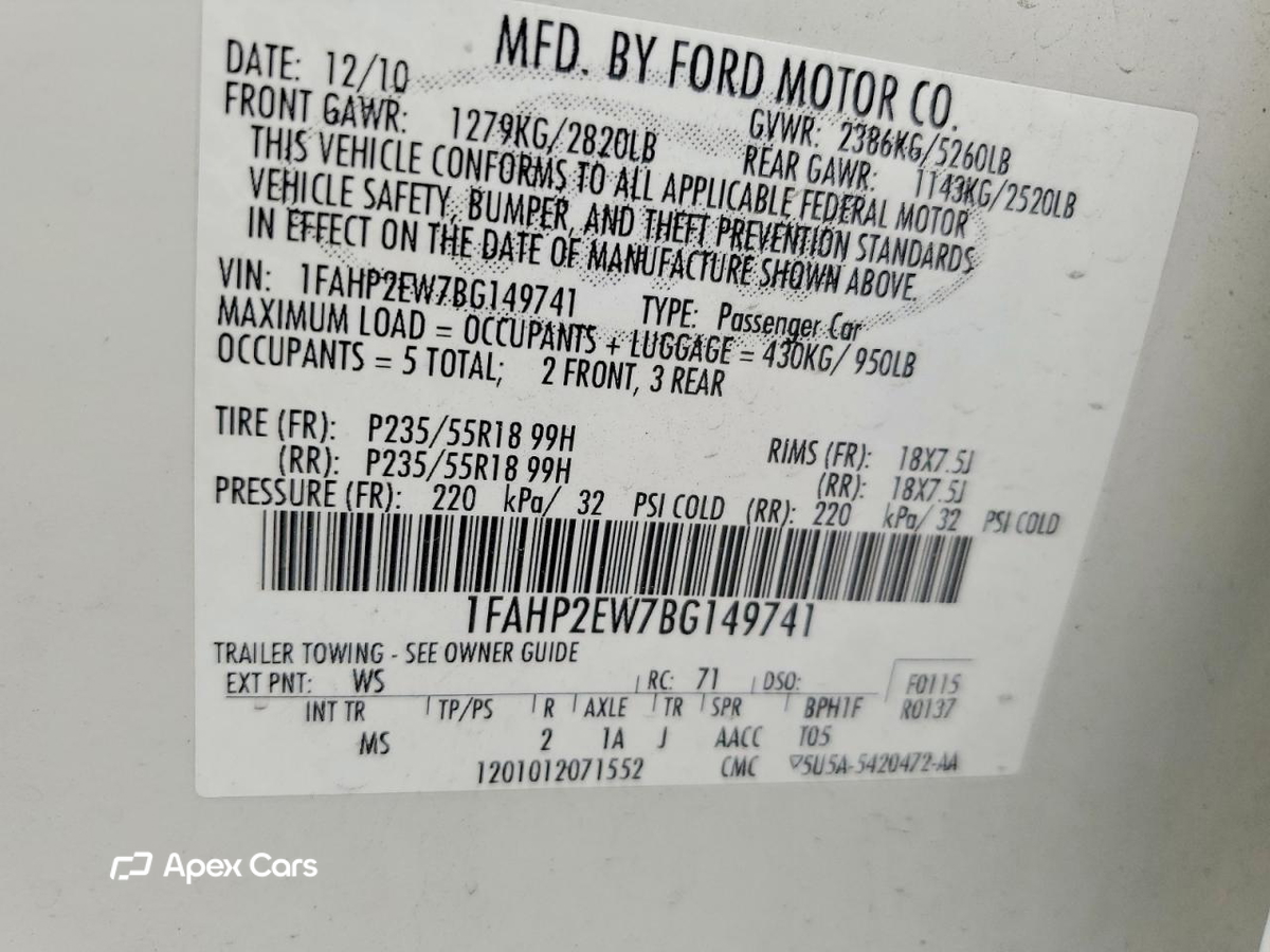 Ford Taurus 2011
