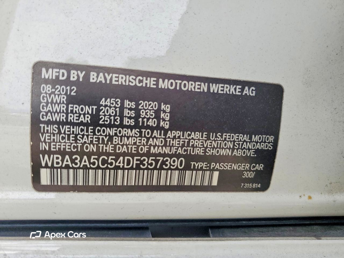 BMW Series 3 2013