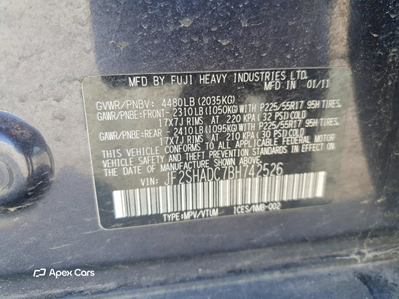 Subaru Forester 2011
