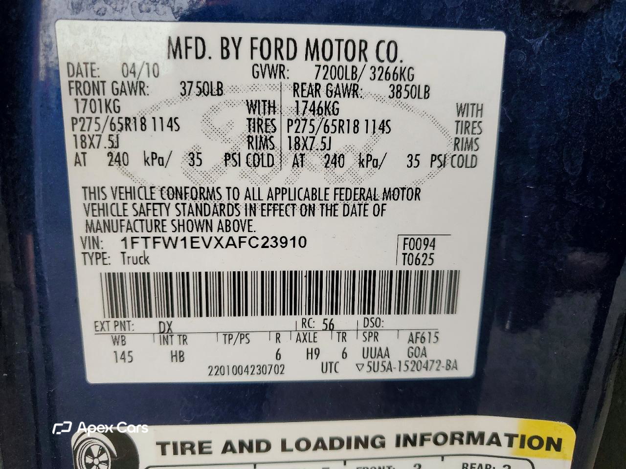 Ford F-150 2010