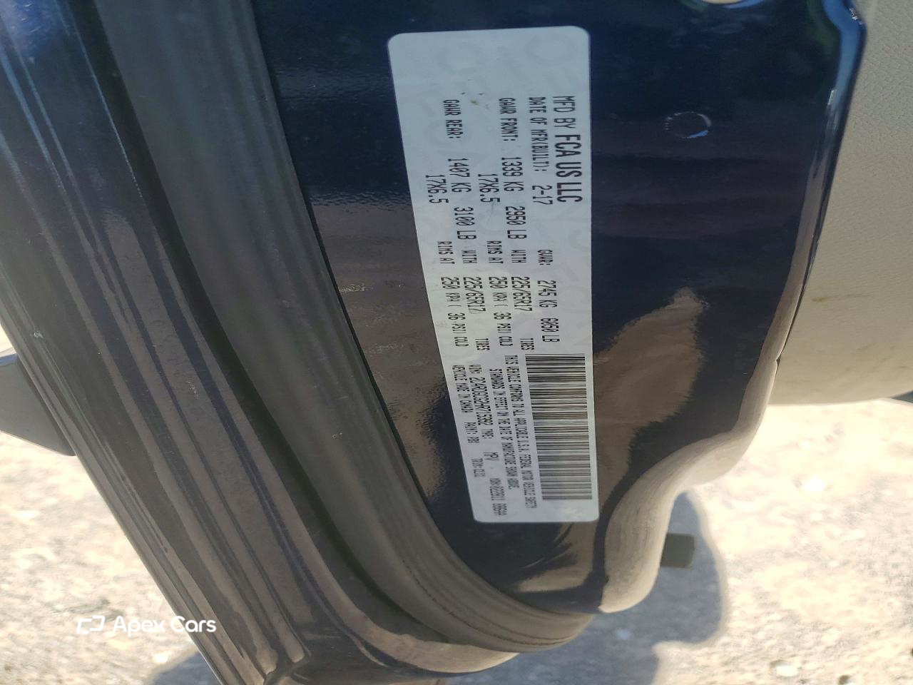 Dodge Caravan 2017