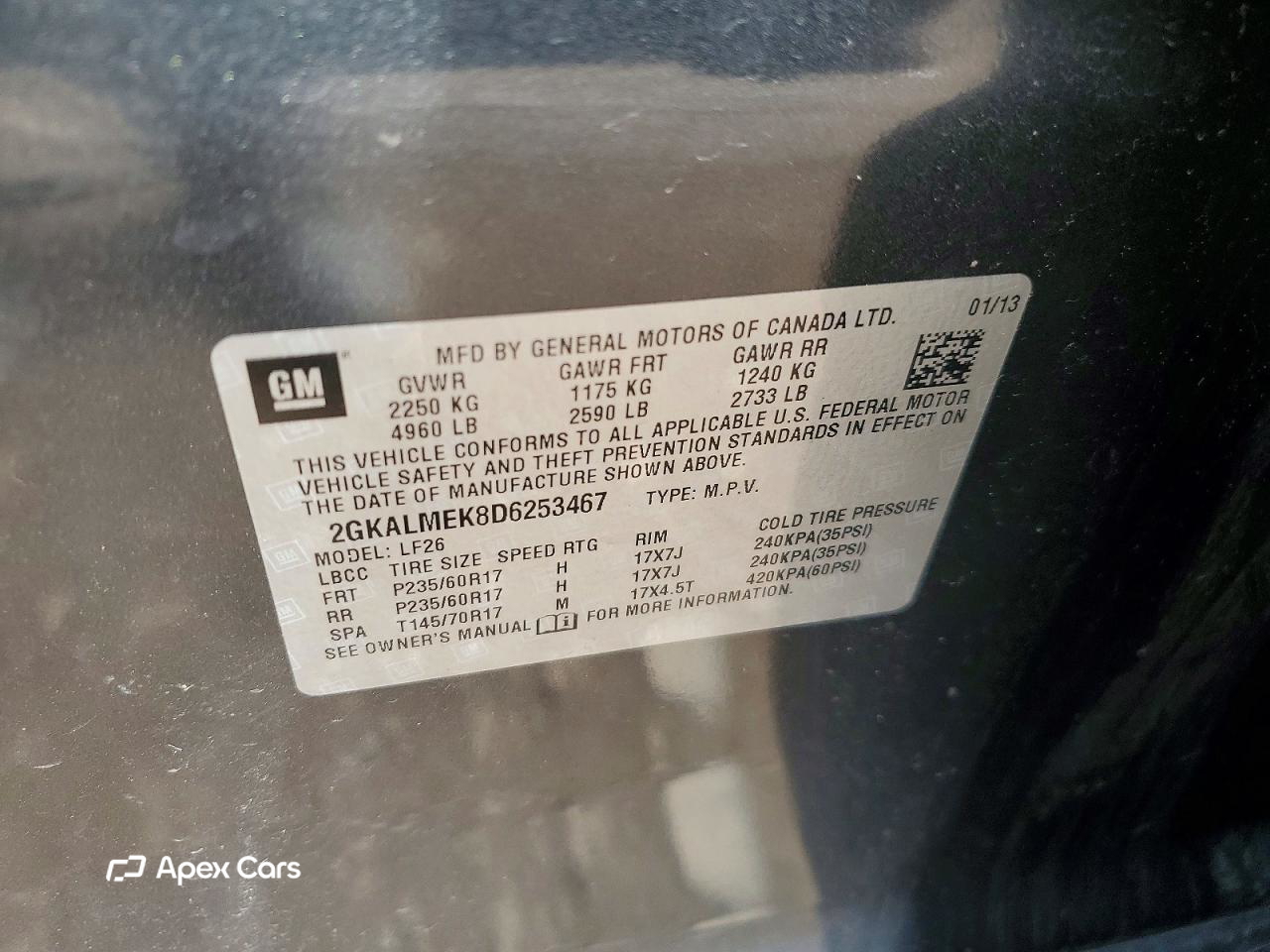 GMC Terrain 2013